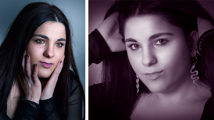 Foto ritratto ragazza