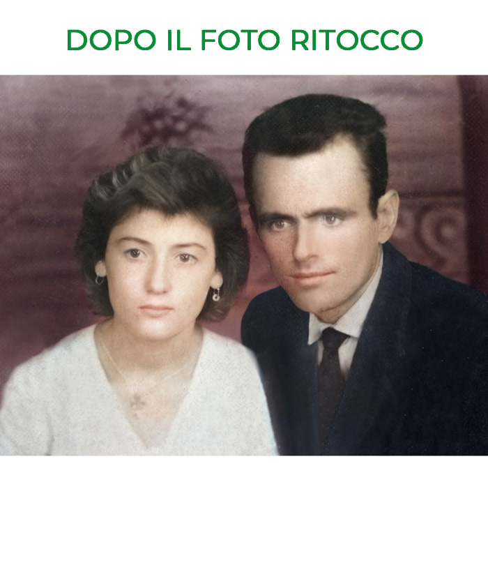 Foto bianco e nero a colori